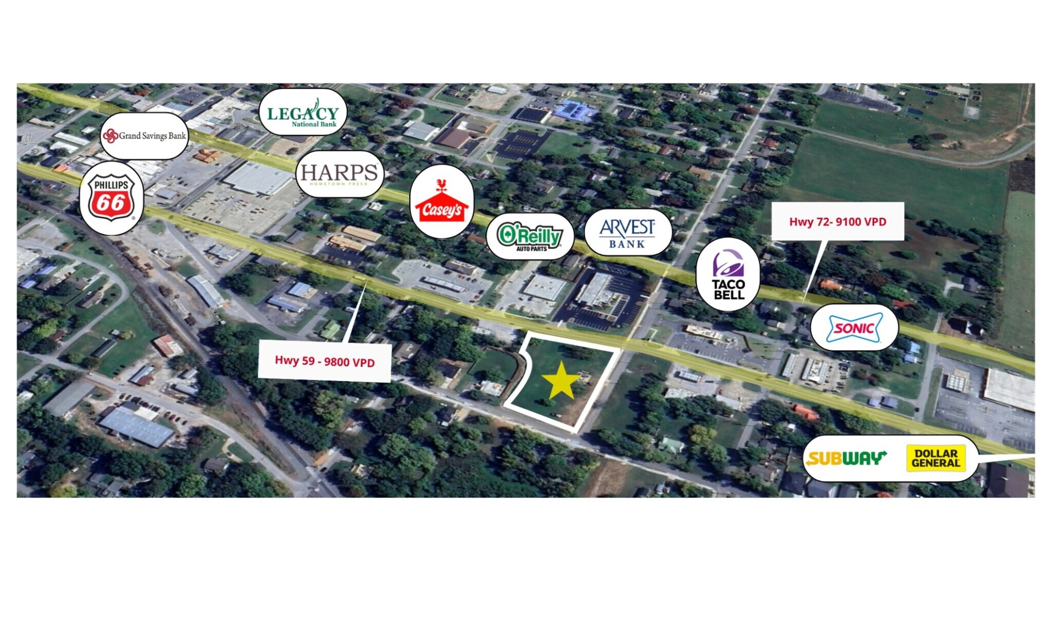 Hwy 59 & El Paso St, Gravette, AR à vendre Photo principale- Image 1 de 2