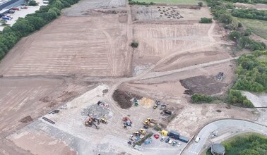 Wrexham Industrial Estate, Holt, WRX - Aerial  map view - Image1