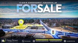 Plus de détails pour 4610 W Kingshighway, Paragould, AR - Terrain à vendre