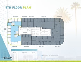 7700 Irvine Center Dr, Irvine, CA à louer Plan d’étage- Image 1 de 1
