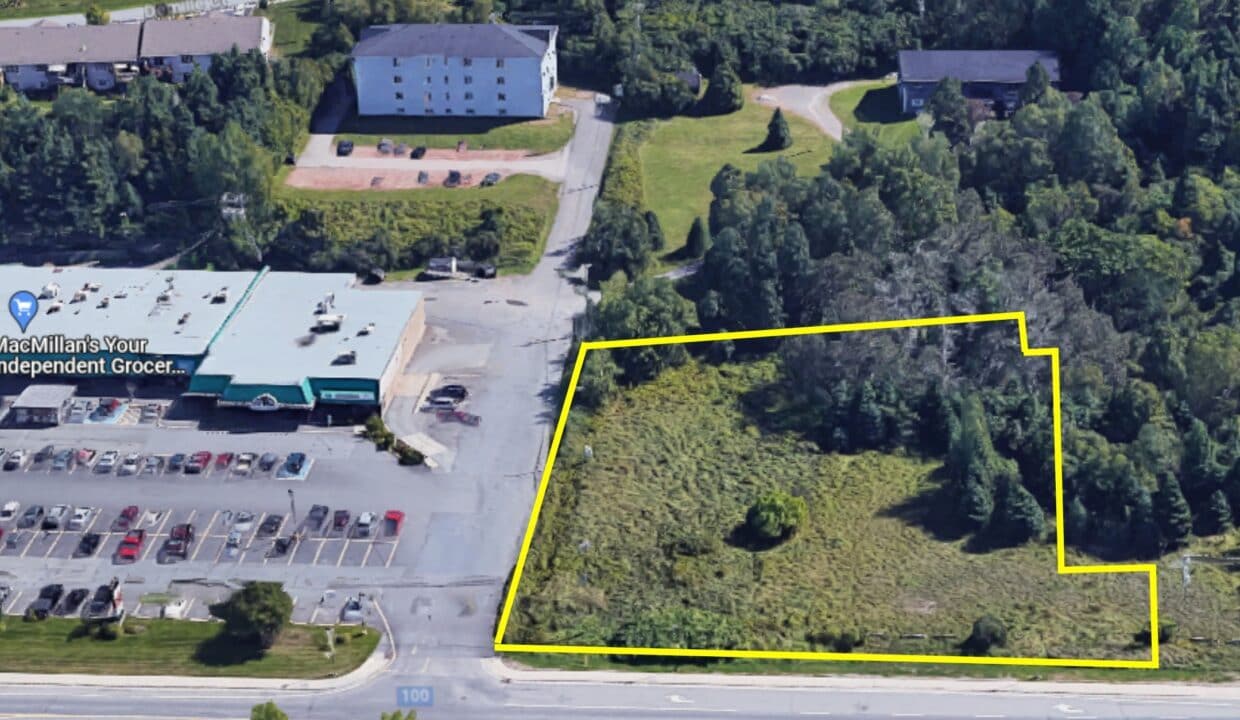 110 Main Street, Hampton, NB for lease Aerial- Image 1 of 2