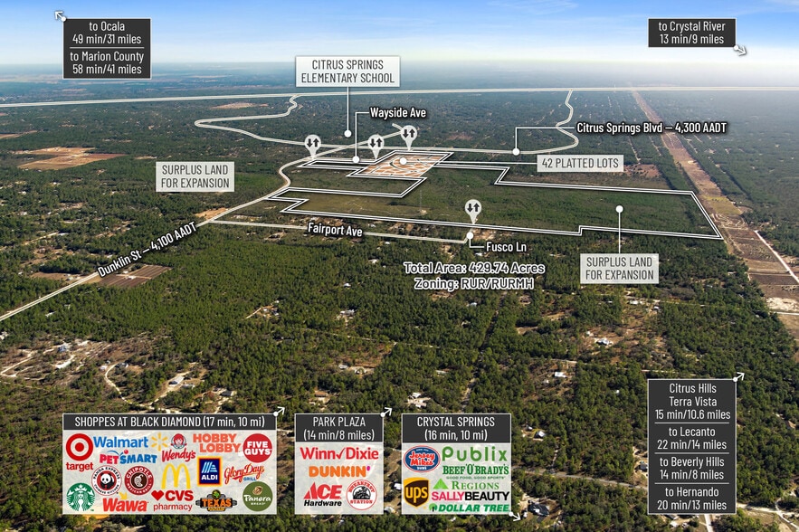 5181 W Dunklin St, Dunnellon, FL à vendre - Photo du bâtiment - Image 3 de 16
