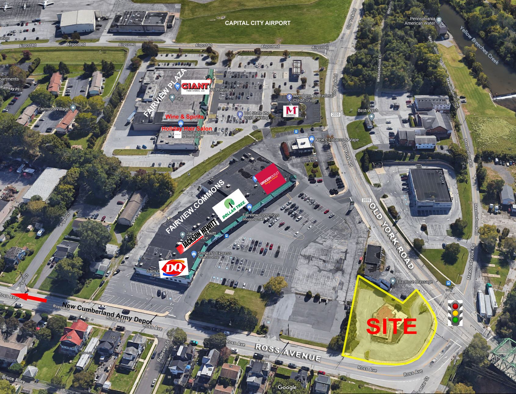 1 Ross Ave, New Cumberland, PA à vendre Photo du bâtiment- Image 1 de 12