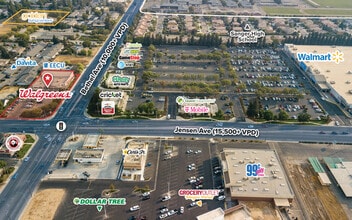 2589 Jensen Ave, Sanger, CA - AÉRIEN Vue de la carte - Image1