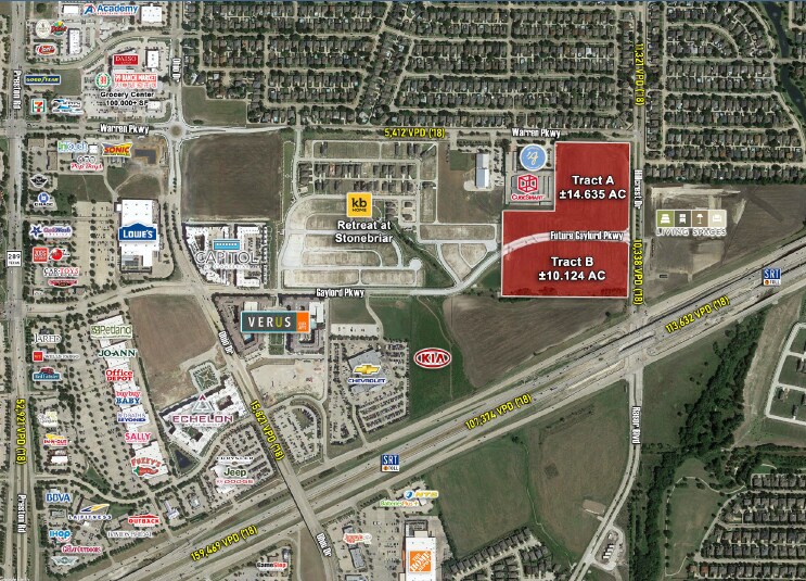 Hillcrest Drive And Warren Parkway Frisco Tx, Frisco, TX à vendre - Photo du bâtiment - Image 1 de 10