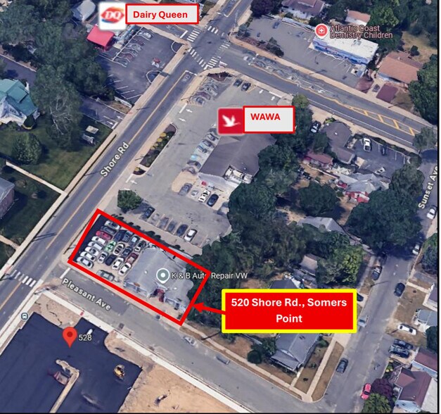 520 Shore Rd, Somers Point, NJ à vendre - Photo du bâtiment - Image 3 de 4