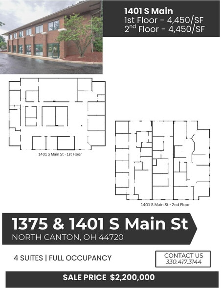 1375 & 1401 South Main Street portfolio of 2 properties for sale on LoopNet.ca - Floor Plan - Image 3 of 5