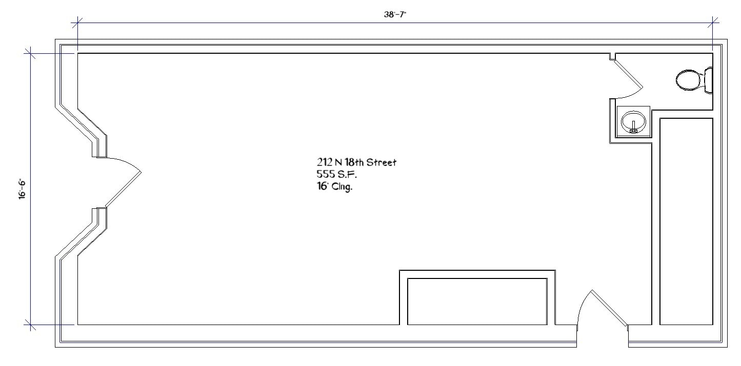 1722-1730 Olive St, Saint Louis, MO for lease Typical Floor Plan- Image 1 of 1