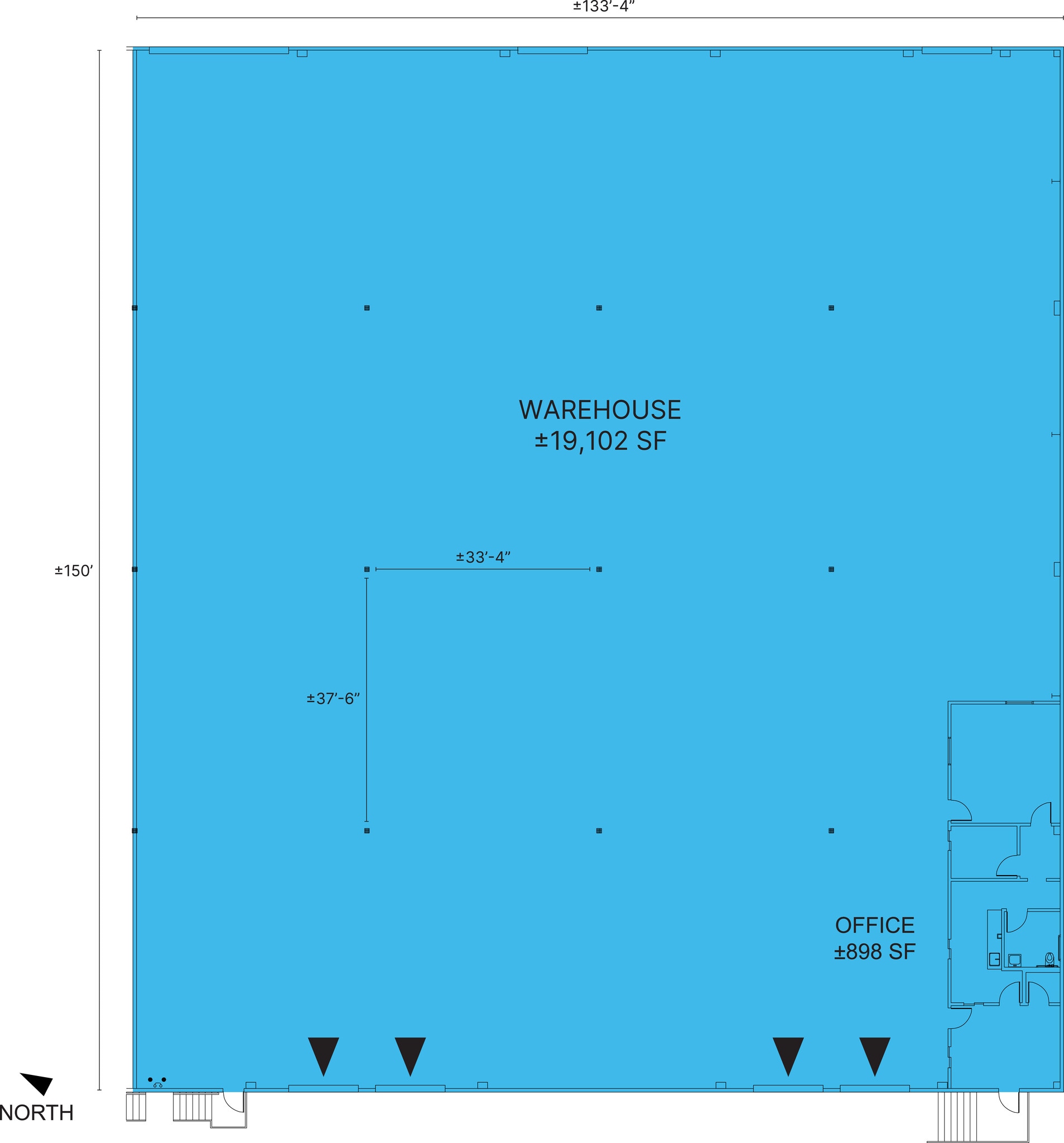 1948-1958 Williams St, San Leandro, CA for lease Floor Plan- Image 1 of 1