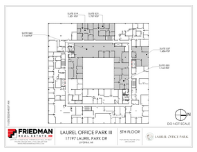 17197 N Laurel Park Dr, Livonia, MI for lease Floor Plan- Image 2 of 3