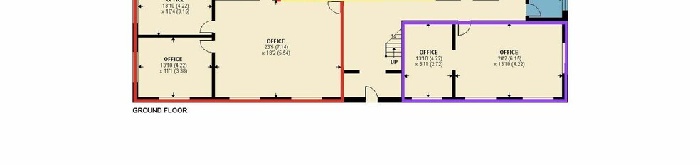 Offices at Crest House, Middle Wallop à louer - Plan d’étage - Image 2 de 4