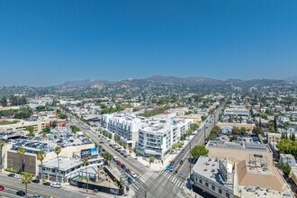 4531 Hollywood Blvd, Los Angeles, CA - Aérien Vue de la carte
