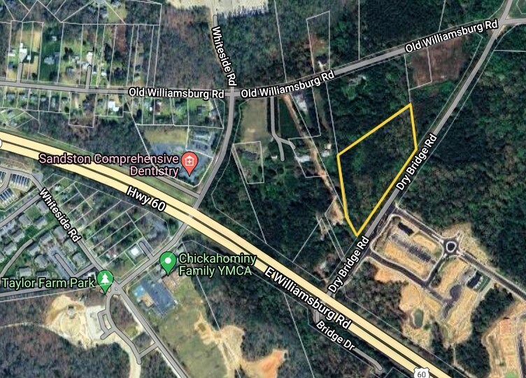 5350 Dry Bridge Rd, Sandston, VA à vendre - Aérien - Image 2 de 6