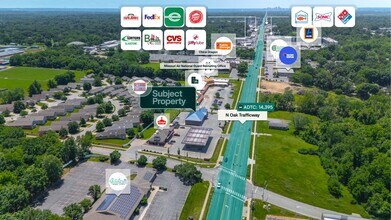 7841 N Oak Trfy, Kansas City, MO - Aerial  map view - Image1
