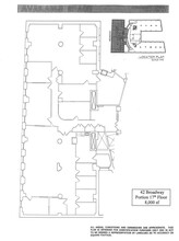 42 Broadway, New York, NY for lease Floor Plan- Image 1 of 1