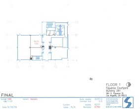 261 S Figueroa St, Los Angeles, CA for lease Floor Plan- Image 2 of 2