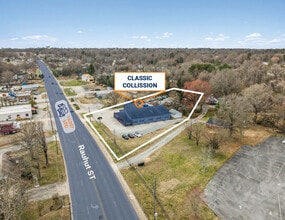 1238 Rauhut St, Burlington, NC - Aérien  Vue de la carte