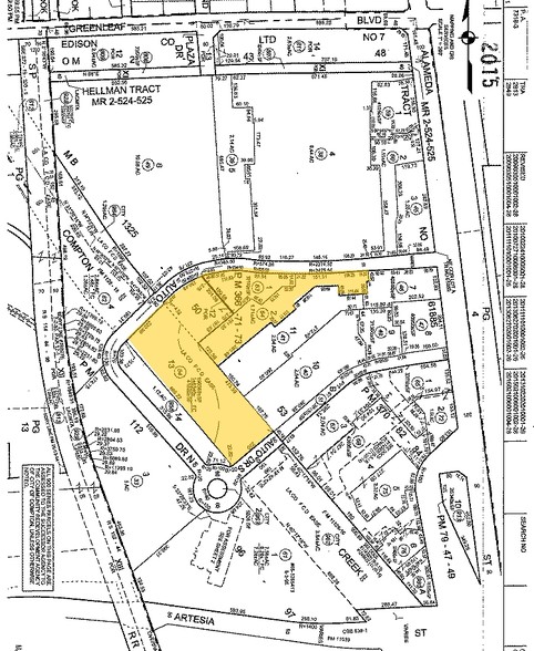 200-208 Towne Center Dr, Compton, CA à louer - Plan cadastral - Image 2 de 8