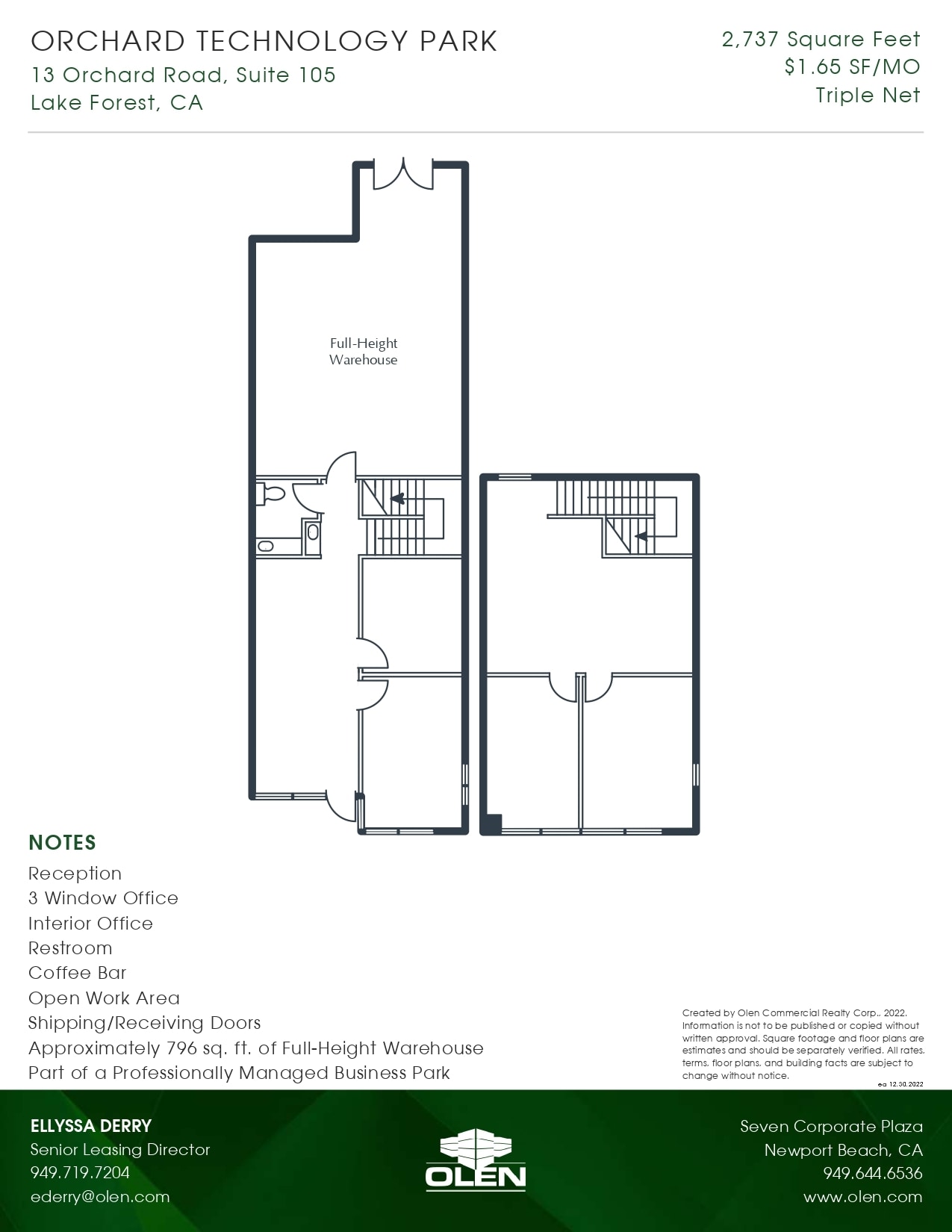 1-13 Orchard Rd, Lake Forest, CA for lease Floor Plan- Image 1 of 1