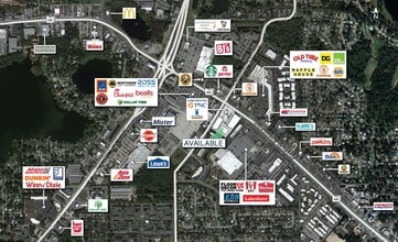 205 E SR 436, Casselberry, FL - Aérien  Vue de la carte