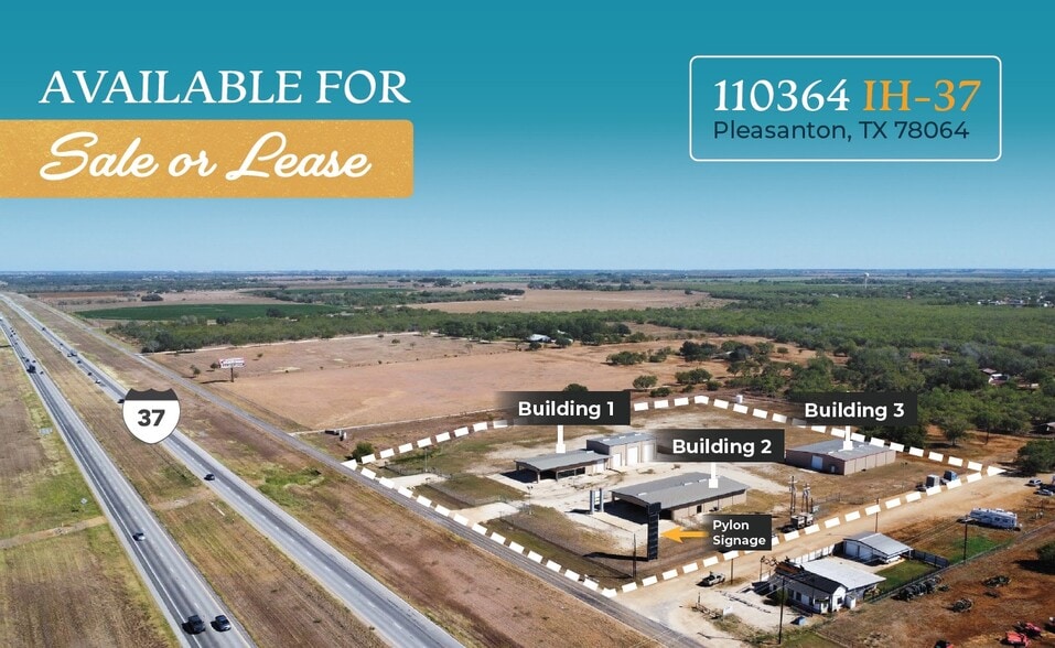 110364 IH-37, Pleasanton, TX for lease - Building Photo - Image 1 of 7