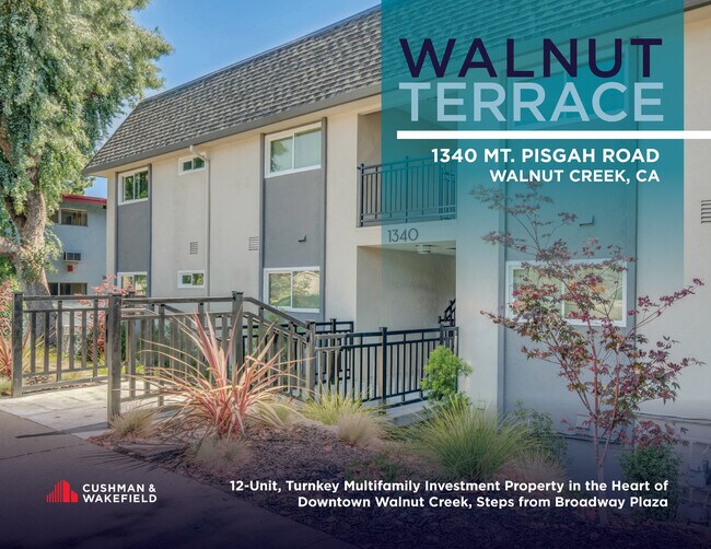 Plus de détails pour 1340 Mt Pisgah Rd, Walnut Creek, CA - Multi-résidentiel à vendre