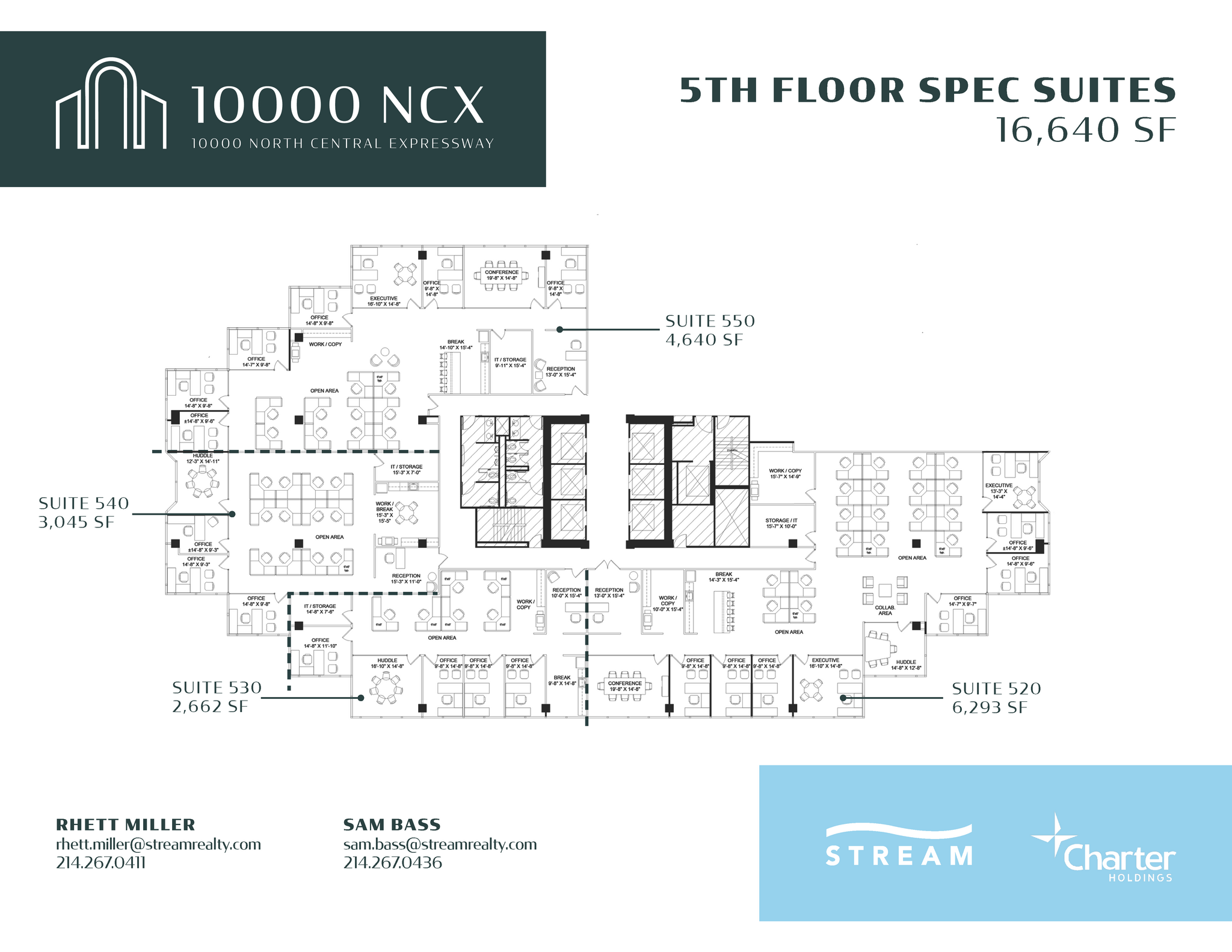 10000 N Central Expy, Dallas, TX à louer Plan d  tage- Image 1 de 2