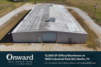 1800 Industrial Park Rd, Marlin, TX - Aérien Vue de la carte - Image1