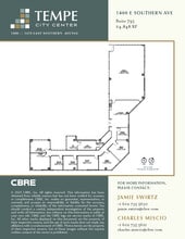 1400 E Southern Ave, Tempe, AZ for lease Floor Plan- Image 1 of 1