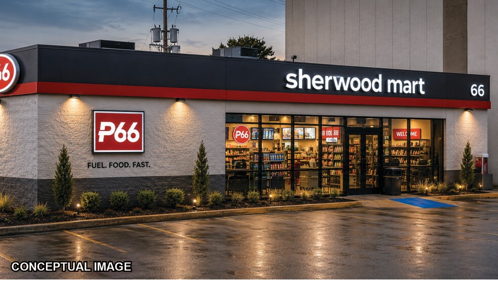 8623 Warden Rd, Sherwood, AR à louer - Photo du bâtiment - Image 2 de 7
