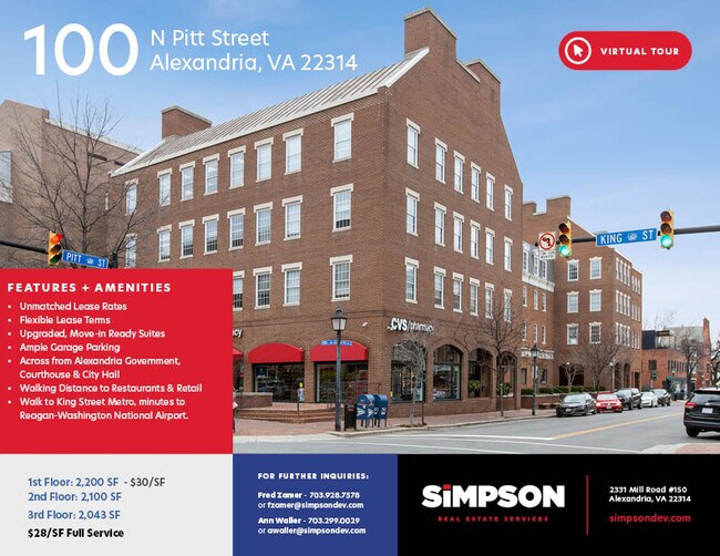 More details for 100 N Pitt St, Alexandria, VA - Office for Lease