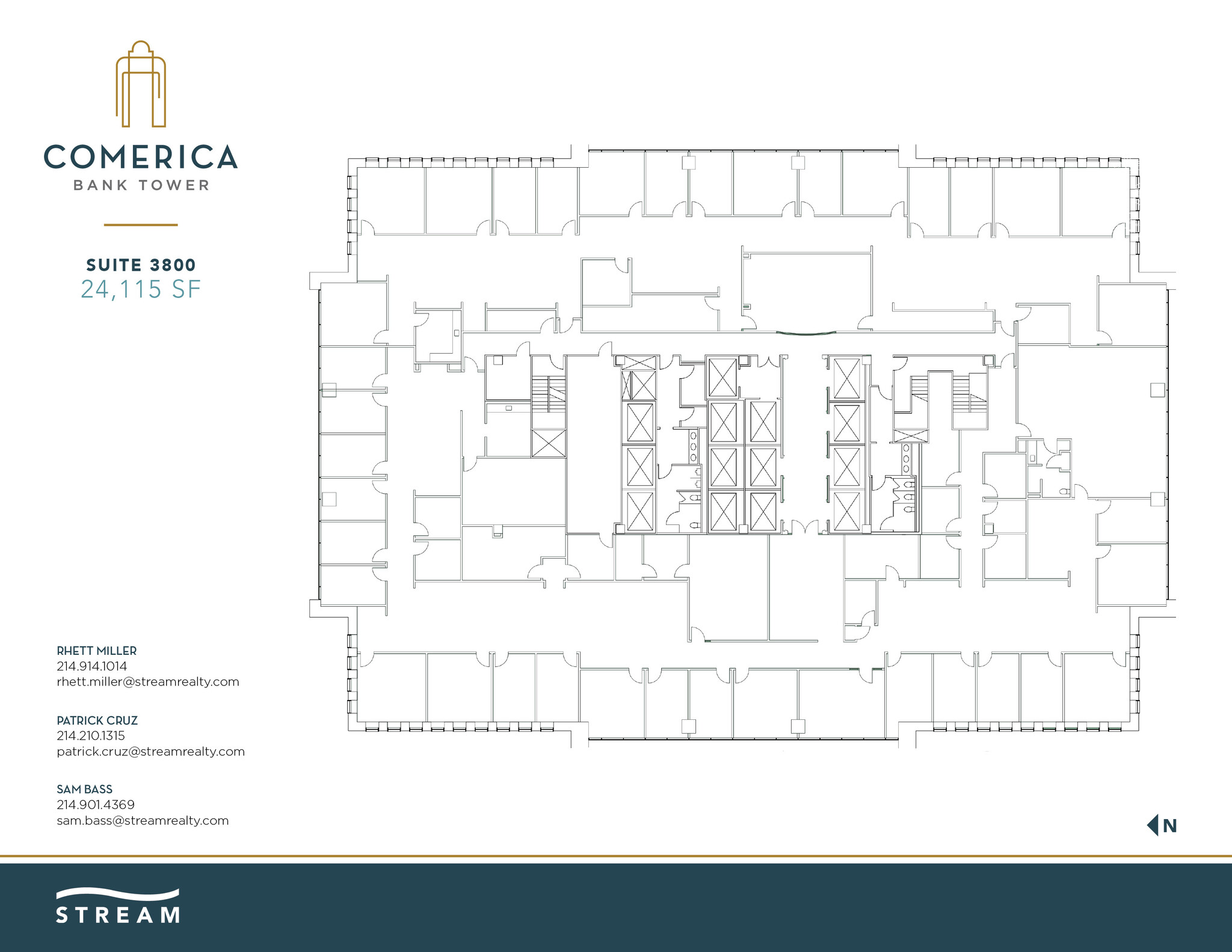 1717 Main St, Dallas, TX for lease Floor Plan- Image 1 of 1