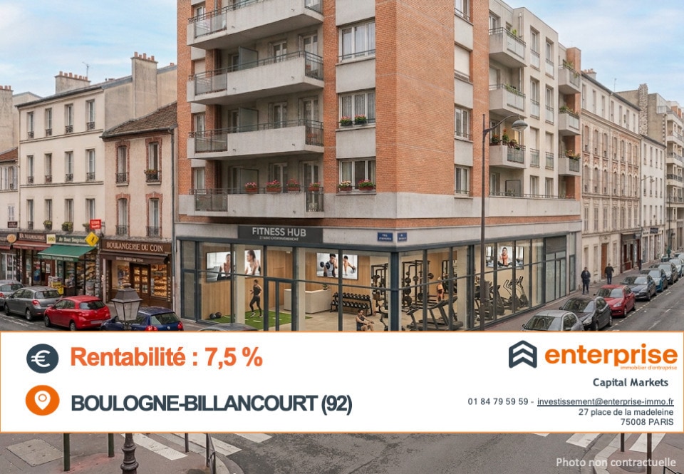 Retail in Boulogne-Billancourt for sale Building Photo- Image 1 of 2