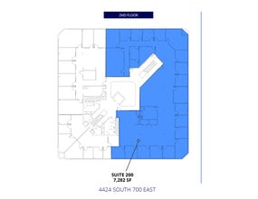 4444 S 700 E, Salt Lake City, UT for lease Floor Plan- Image 1 of 1
