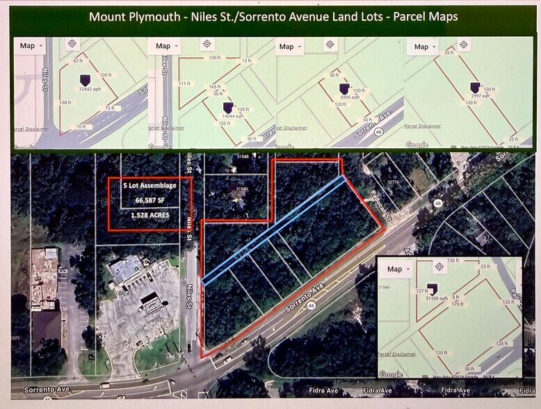 SR46-CR435 (Sorrento Ave & Niles St), Mount Plymouth, FL à vendre - Photo du bâtiment - Image 2 de 3