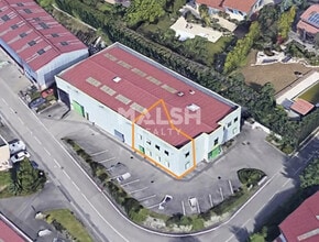 Grézieu-la-Varenne - AERIAL map view