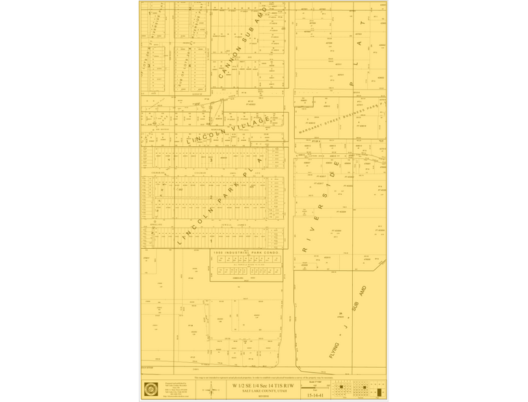 931 Quayle Ave, Salt Lake City, UT à vendre - Plan cadastral - Image 1 de 1