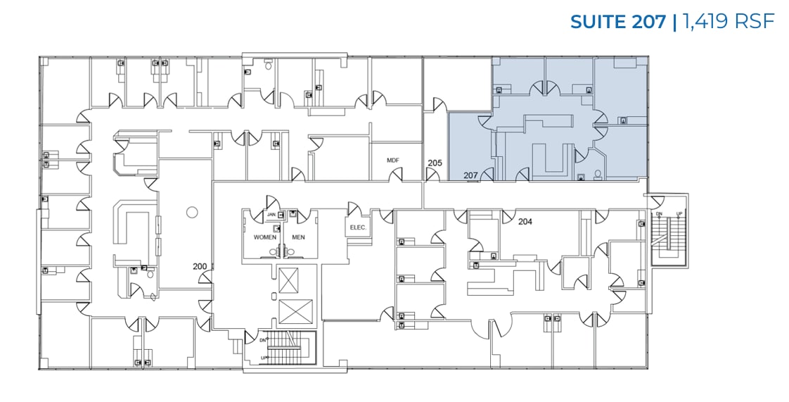 1808 Verdugo Blvd, Glendale, CA à louer Plan d’étage- Image 1 de 1