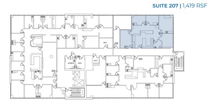 1808 Verdugo Blvd, Glendale, CA à louer Plan d’étage- Image 1 de 1