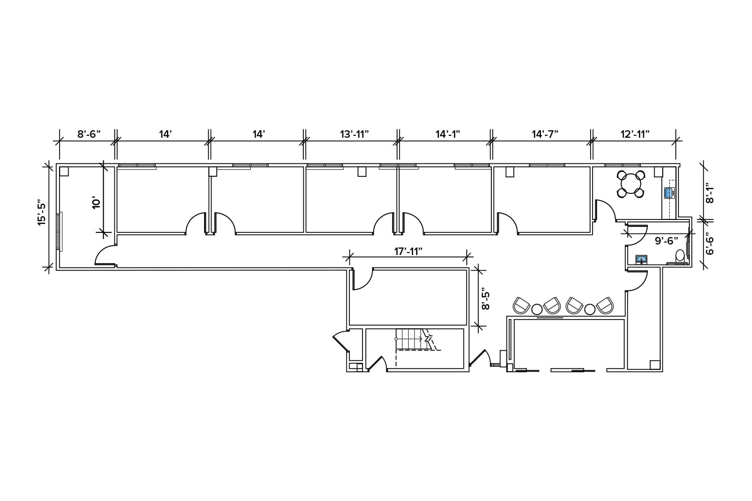 65 E Elizabeth Ave, Bethlehem, PA for lease Floor Plan- Image 1 of 2