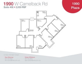 1990 W Camelback Rd, Phoenix, AZ for lease Floor Plan- Image 1 of 5