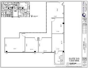 3100 Timmons Ln, Houston, TX à louer Plan d  tage- Image 1 de 1