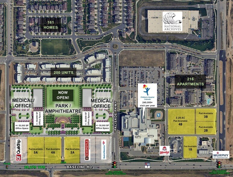 NWC State Hwy 7 & Huron St, Broomfield, CO à louer - Photo principale - Image 1 de 2