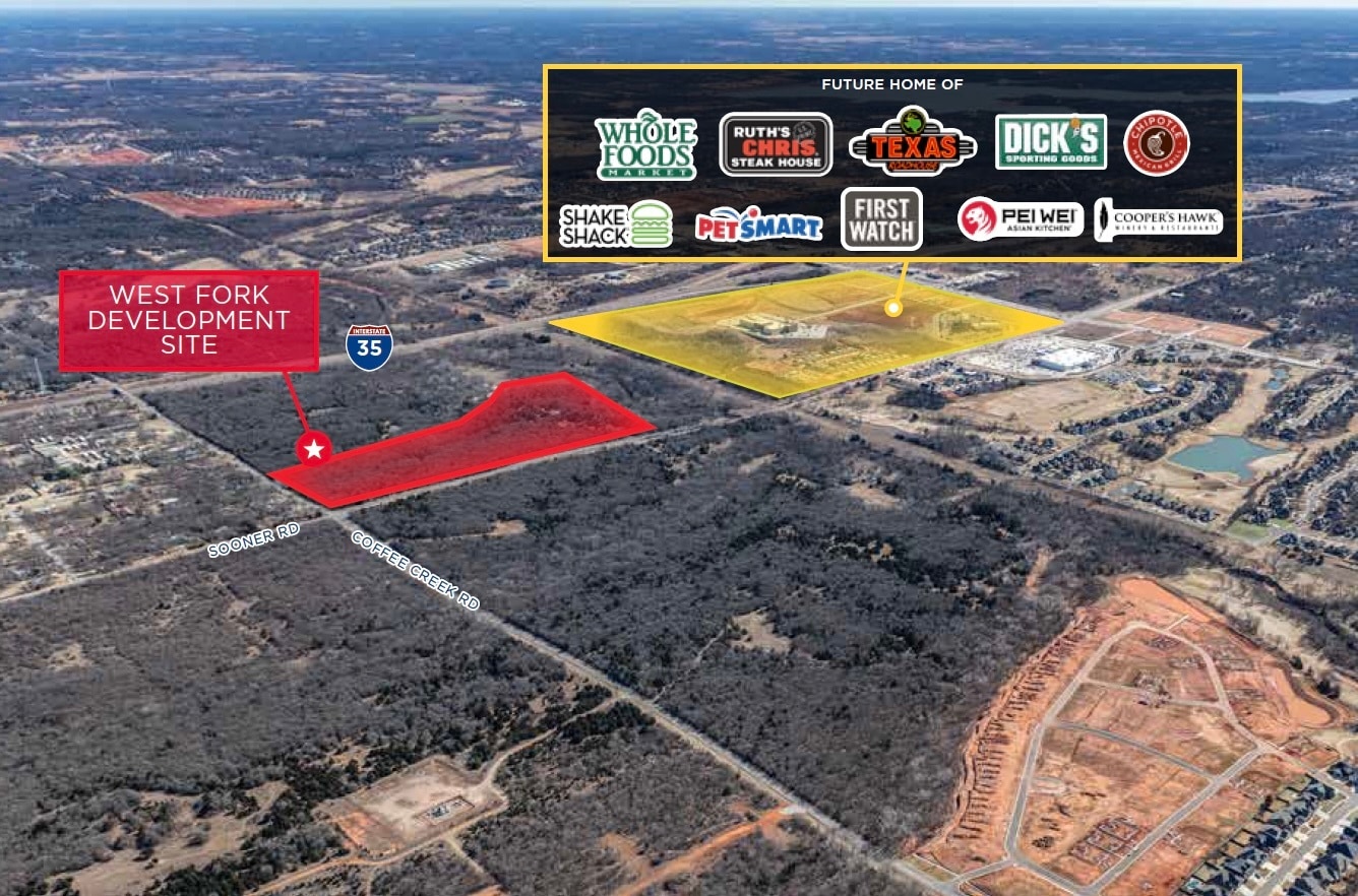 E Coffee Creek Rd & N Sooner rd, Edmond, OK for sale Primary Photo- Image 1 of 3