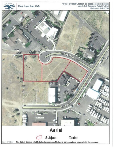 1760-1780 SW Umatilla Ave, Redmond, OR à vendre - Aérien - Image 3 de 5