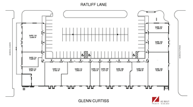 4500 Ratliff Ln, Addison, TX à louer Plan d’étage- Image 1 de 1