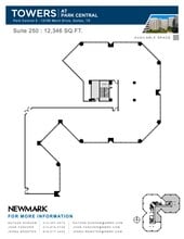 12750 Merit Dr, Dallas, TX à louer Plan d’étage- Image 1 de 2