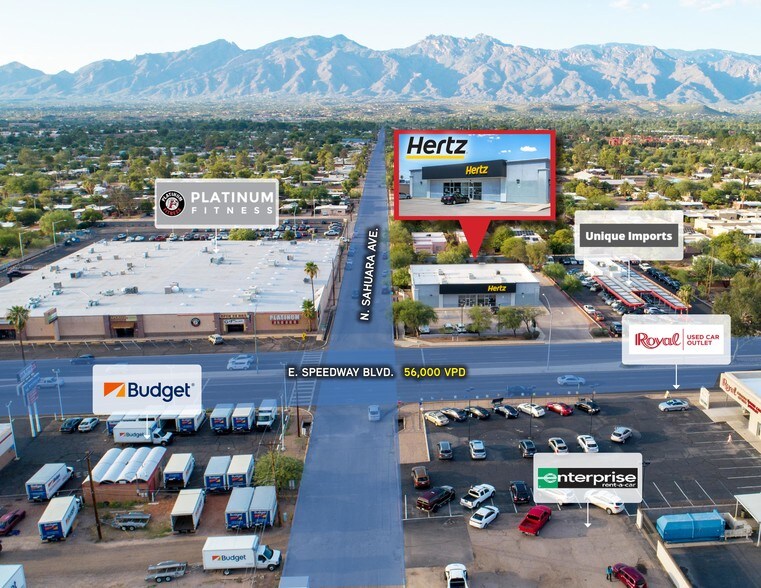 5905 E Speedway Blvd, Tucson, AZ à louer - Photo du bâtiment - Image 3 de 15