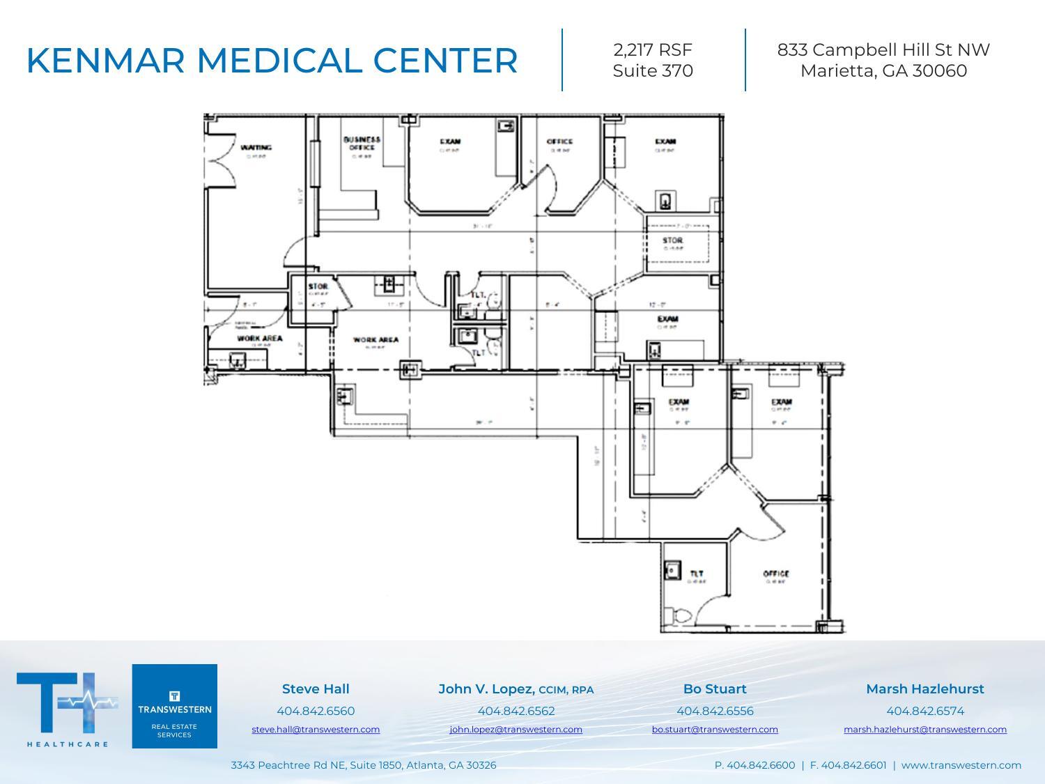 833 Campbell Hill St NW, Marietta, GA for lease Floor Plan- Image 1 of 1