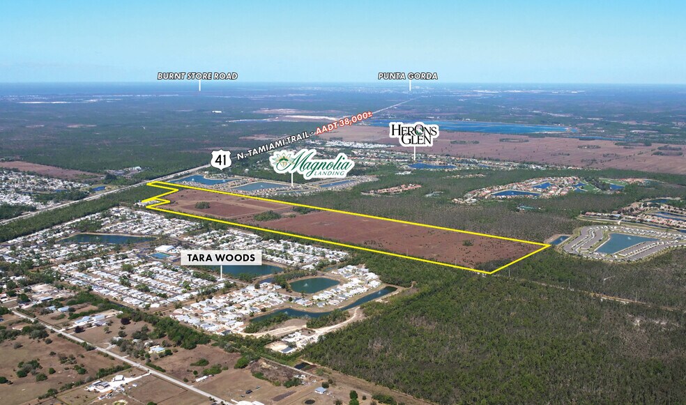 N. Tamiami Trail, North Fort Myers, FL à vendre - Aérien - Image 2 de 6